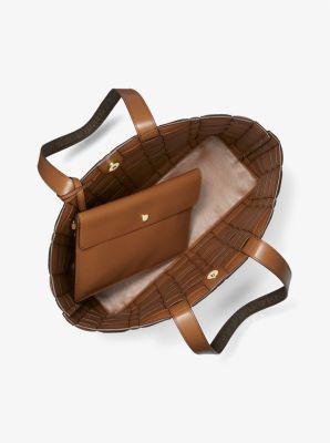 Ivy Large Woven Logo Tote Bag | Michael Kors Canada [CA]