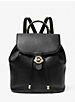 Mina Large Pebbled Leather Backpack image number 0