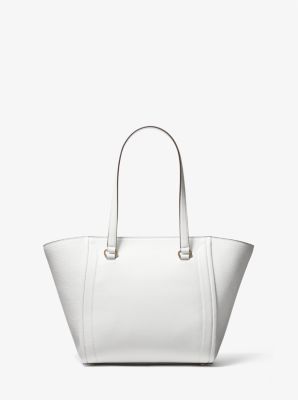 Carine Medium Studded Pebbled Leather Tote Bag | Michael Kors Canada