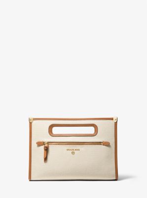 Grande pochette Jane en toile