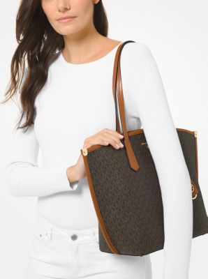 Jane Large Logo Tote Bag | Michael Kors