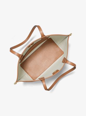 Jane Large Canvas Tote Bag Michael Kors