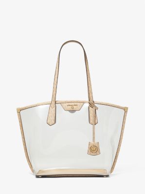 Descubrir 90+ imagen clear handbags michael kors