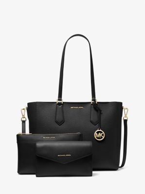 MICHAEL Michael Kors, Bags, Michael Michael Kors Kimberly Large Faux  Leather 3in Tote Bag Set