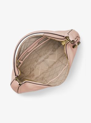 Lydia Large Pebbled Leather Shoulder Bag