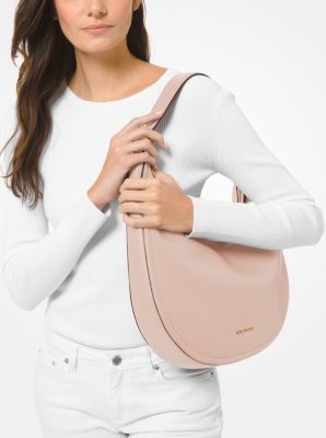 Lydia Large Pebbled Leather Shoulder Bag