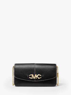 Michael Kors purchases Izzy logo-embellished grained leather tote bag