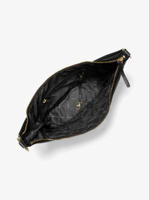 Michael Kors Izzy Large Camel Leather Shoulder Bag &Wallet