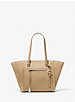 Carine Medium Studded Pebbled Leather Tote Bag image number 0