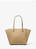 Carine Medium Studded Pebbled Leather Tote Bag image number 3