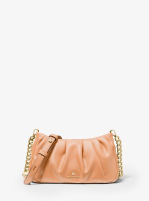Hannah Small Pleated Convertible Clutch | Michael Kors