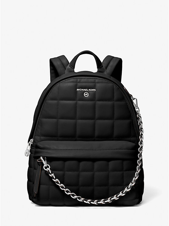 Slater Medium Quilted Leather Backpack image number 0