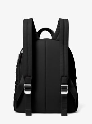 Mini Soft Touch Faux Leather Backpack, Black