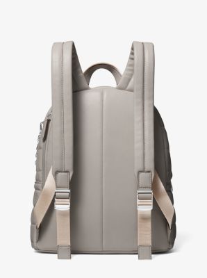 Slater Medium Quilted Leather Backpack in PEARL GREY | Michael Kors