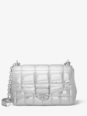 Best Michael Kors Daria Silver Clutch for sale in Winnipeg