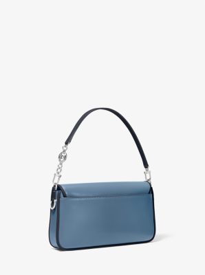 Bradshaw Small TwoTone Leather Convertible Shoulder Bag Michael Kors