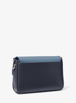 Michael Kors Bags | Michael Kors Bradshaw Medium Color-Block Graphic Packet Camera Crossbody Bag | Color: Blue/Silver | Size: Os | Comein_Clutch's