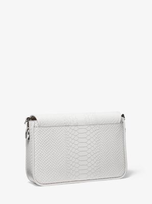Bradshaw Medium Snake Embossed Leather Messenger Bag image number 2