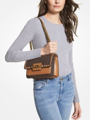 Heather Large Logo Shoulder Bag | Michael Kors