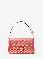 Bradshaw Small Embellished Faux Leather Convertible Shoulder Bag - DAHLIA - 30T2G2BL1Y