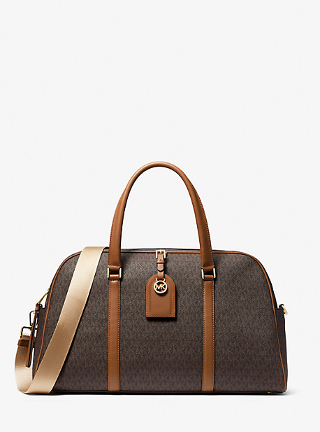 Michael Kors Extra Large Top Zip Duffle Bag in Brown Womens Bags Duffel bags and weekend bags 