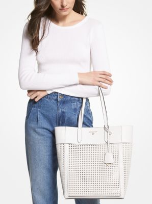 Sinclair Large Perforated Leather Tote Bag | Michael Kors [US]