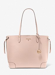 Edith Large Saffiano Leather Tote Bag - SOFT PINK - 30T2G7ET3L
