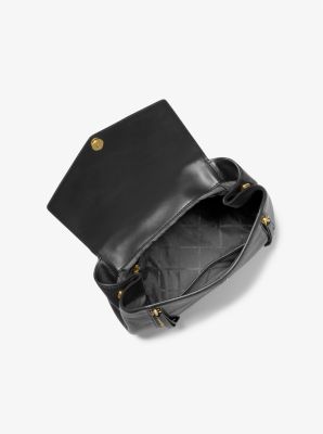 Freya Medium Pebbled Leather Backpack | Michael Kors