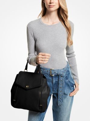 Freya Medium Pebbled Leather Backpack | Michael Kors