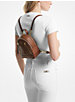 Brooklyn Extra-Small Pebbled Leather Backpack image number 3