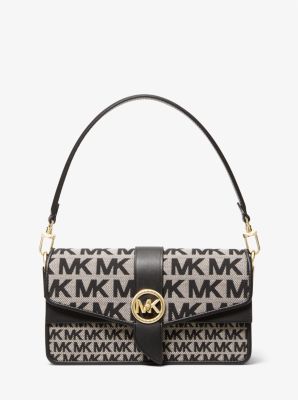 Buy MICHAEL Michael Kors Luggage Logo Medium Pouchette Bag for