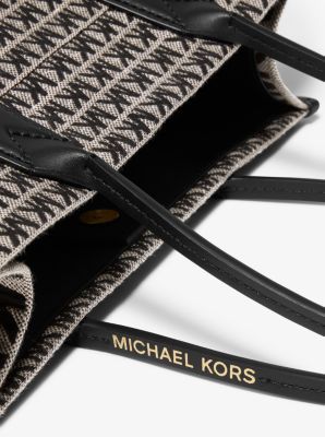 Michael Kors Heidi Large Logo Jacquard Tote Bag