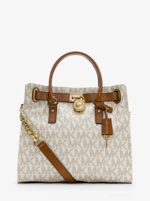 Hamilton Large Logo Tote Michael Kors