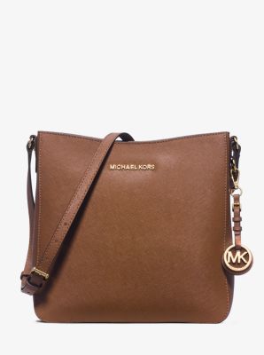 Jet Set Large Saffiano Leather Messenger Bag Michael Kors Canada