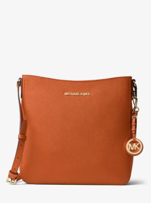 michael kors jet set travel large saffiano leather crossbody