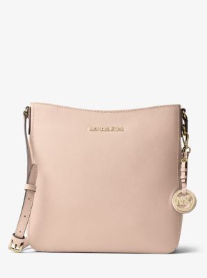 Jet Set Large Saffiano Leather Messenger Bag | Michael Kors