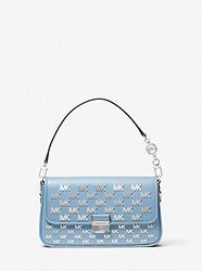 Bradshaw Small Embellished Faux Leather Convertible Shoulder Bag - CHAMBRAY - 30T2S2BL1Y