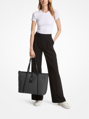 Michael Kors Marilyn Medium Top-Zip Leather Tote - Macy's