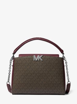 Michael Kors Rose Ladies Karlie Small Leather Crossbody Bag