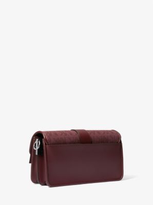 Greenwich Medium Logo Jacquard Shoulder Bag