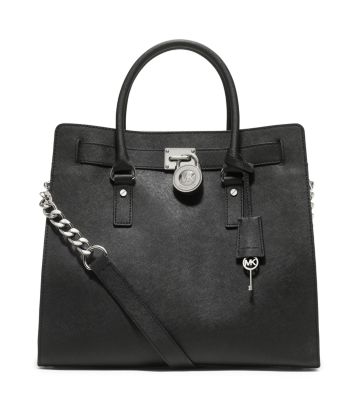 Michael kors large hamilton saffiano clearance tote