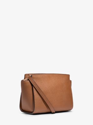 Michael kors selma medium saffiano leather messenger sale