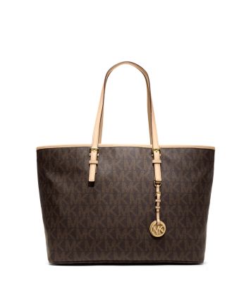 michael kors jet set travel logo tote