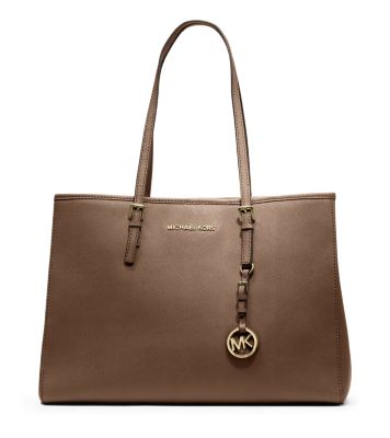 Jet Set Saffiano Leather Tote Bag Michael Kors Canada