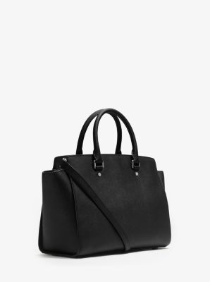 Selma large clearance saffiano leather satchel