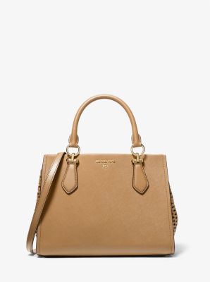 Marilyn Medium Saffiano Leather Satchel image number 0