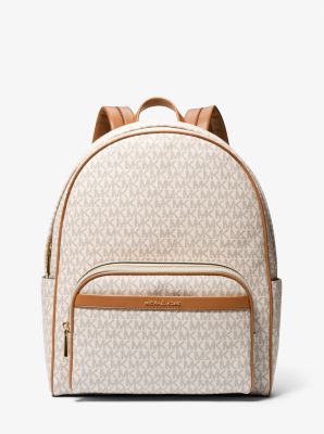 MK Bex Large Logo  Backpack - Natural - Michael Kors MICHAEL Michael Kors