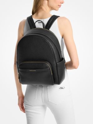 Bex Large Pebbled Leather Backpack image number 3