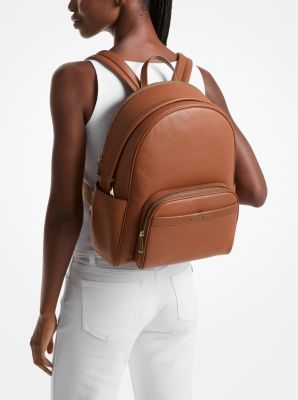 Bex Large Pebbled Leather Backpack image number 3