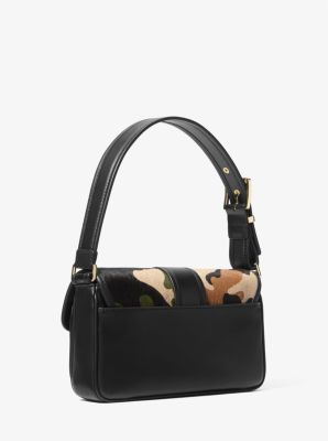 Colby Medium Camouflage Print Calf Hair Shoulder Bag image number 2